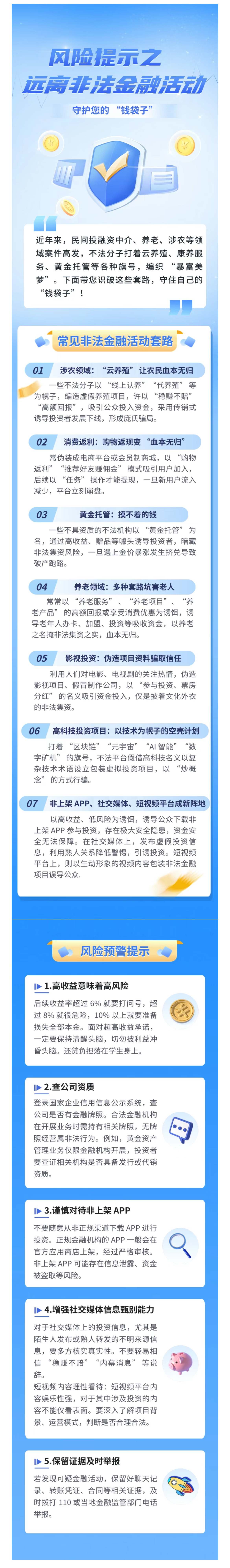 風(fēng)險(xiǎn)提示之遠(yuǎn)離非法金融活動